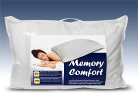 The Sleep Shop Memory Comfort Comfort Pillow