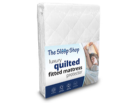 2ft6 Small Singe The Sleep Shop Luxury Quilted Mattress Protector