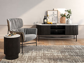 Corndell Global Home Lucas Living and Dining Collection