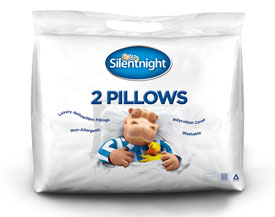 Silentnight Standard Holowfibre Pillow - Pair